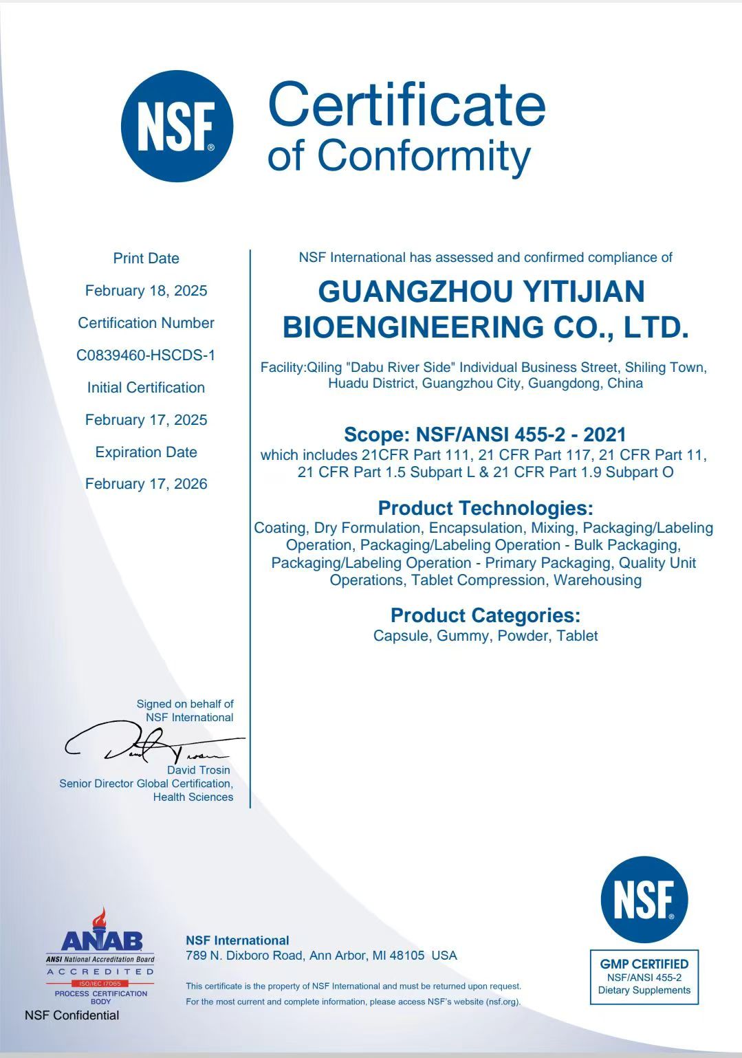Certificate 2